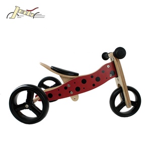Оптовая продажа, детские носки с божьей коровкой <span class=keywords><strong>2</strong></span>-в-1 деревянный беспедальный <span class=keywords><strong>3</strong></span> колеса для трехколесных игрушечных велосипедов - Product Image 2