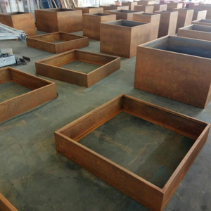 Decoración de Jardín Personalizada de Acero Corten Estilo Art Deco, Resistente al Agua y a la Intemperie, para Uso en Interiores y Exteriores, Fácil de Instalar - Product Image 4