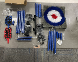 Bán Buôn Dành Cho Người Lớn Thân Thiện Với Môi Đào Tạo Mục Tiêu Sao Trục Ném Mục Tiêu Quay Phi Tiêu Cho Bãi Cỏ Ngoài Trời Chụp Làm EVA - Product Image 6