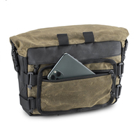 La pochette tactique extérieure pour le cyclisme de moto s'adapte à la plupart des sacs de guidon de vélo de course avec PVC transparent