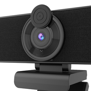Webcam 2K avec microphone et haut-parleur, <span class=keywords><strong>barre</strong></span> <span class=keywords><strong>de</strong></span> <span class=keywords><strong>son</strong></span> USB pour conférence et bureau, haut-parleur stéréo double 4MP 5W, Plug & Play pour PC portable - Product Image 6