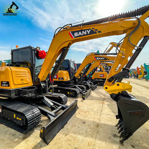 El diseño de pista ancha garantiza una potente excavadora A pie ahora disponible Gran Rendimiento garantizado Excavadora usada Sany SY60 - Product Image 2