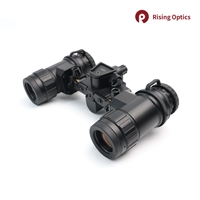 Gen2+/3 Head-Mounted FOM1800+ IP67 Autogate Dual Tube Infrared White/Green Phosphorous PVS31 1x 1500m Teropong Penglihatan Malam