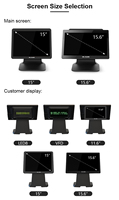 DLSUM Tout-en-un Écran tactile PC pour supermarché Kiosque de recharge PC Android POS Tablette de commande Tout-en-un PC PoE