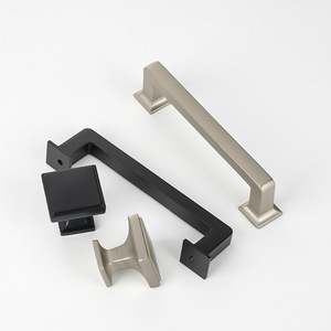Poignée longue simple en alliage de zinc étanche pour armoire, tiroir et porte de placard de cuisine - Product Image 1