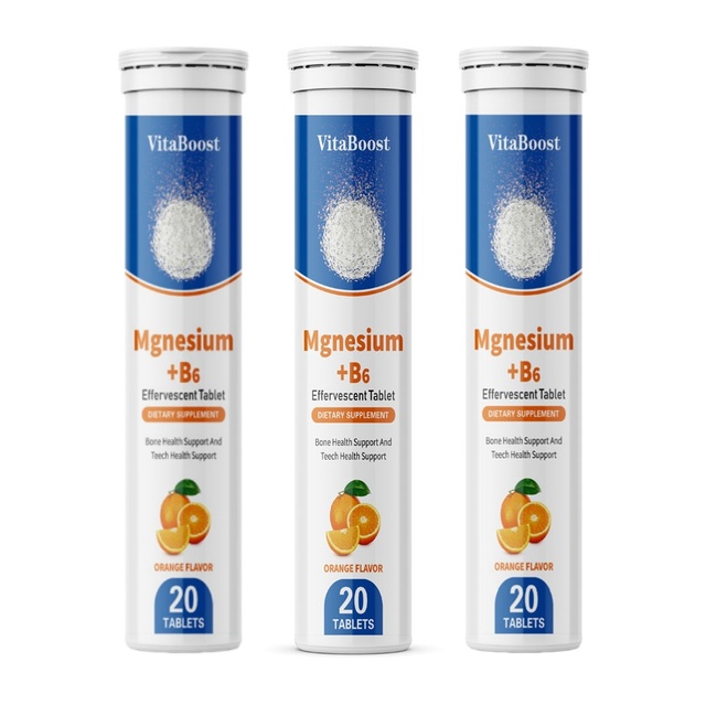 Wholesale High Quality Folic Acid B Complex Vitamin Magnesium Effervescent Tablets