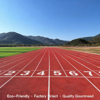 Sistem Lantai Olahraga Elastis Klub Atletik Bersertifikasi World Athletics Kualitas Ekspor untuk Kampus Filipina
