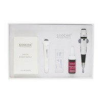 Machine de tatouage pour cosmétique et maquillage permanent, kit rotatif numérique, stylo à tatouer, go2ie des sourcils