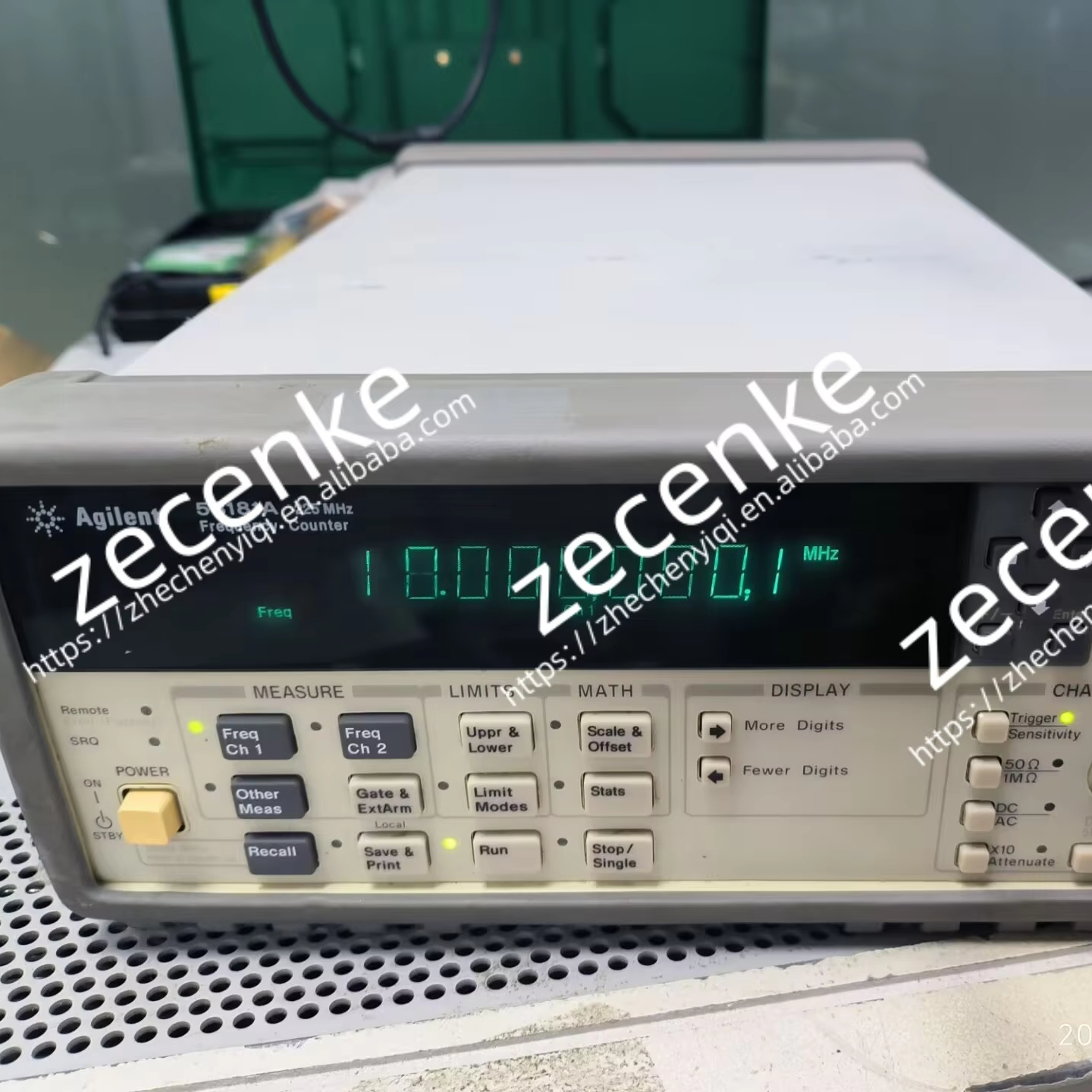 HP/Keysight Agilent 53181A Universal Frequency Counter 225MHZ,10