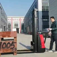 Chariot élévateur électrique à charge lourde avec capacité de 2 tonnes pour entrepôts, magasins, fermes et usage domestique - Marque Yancha