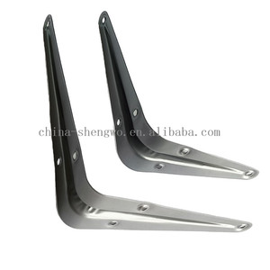 बिस्तर के उपयोग के लिए कई रंग लोहे के त्रिकोण शेल्फ समर्थन ब्रैकेट - Product Image 6