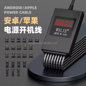 Câble d'alimentation intelligent USB WL-638 Wylie avec interface d'entrée pour <span class=keywords><strong>iPhone</strong></span> 6G-15 Pro Max, reconnaissance précise du courant - Product Image 3