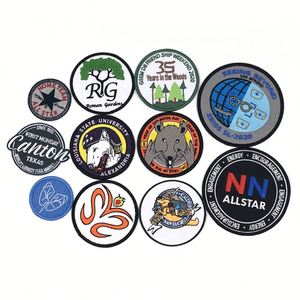 Vente en gros de patchs brodés personnalisés avec logo, à appliquer au fer, pour vêtements - Product Image 4