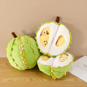 Peluche de Durián con Piezas Desmontables, Muñeco de Fruta de Simulación Creativa para Aliviar el Estrés y Regalo de Cumpleaños - Product Image 2