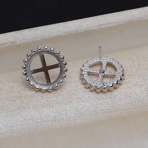 Wenchi S925 <b>Silver</b> European American Style <b>Long</b> Tassel Cross Chain <b>Earrings</b> 7-12 Inches DIY Accessory Jewelry Component - Product Image 4