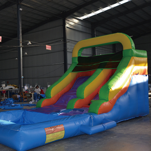 2025 lựa chọn tốt nhất <span class=keywords><strong>Inflatable</strong></span> tổ chức sự kiện lều trượt nước với hồ bơi - Product Image 2