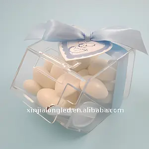 clear acrylic candy case or acrylic food container for candy