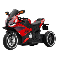 Moto électrique pour enfants avec éclairage et musique, tricycle multifonctionnel en plastique avec roues auxiliaires pour enfants, intérieur/extérieur