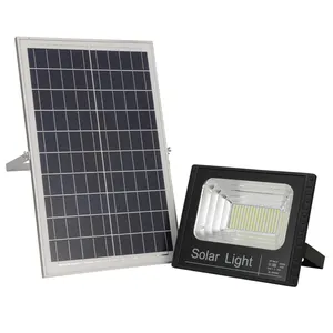 Yeni ürün altın tedarikçisi güneş projektörler 25w 40w 60w 100w 200w 300w dış mekan ışıkları ile GÜNEŞ PANELI led