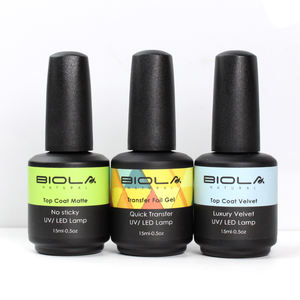 Aangepaste Duidelijke Nagellak Soak Off Uv Gel <span class=keywords><strong>Matte</strong></span> <span class=keywords><strong>Top</strong></span> Base <span class=keywords><strong>Coat</strong></span> - Product Image 1