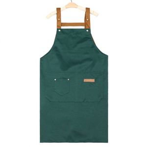 ผ้ากันเปื้อนกันน้ำสำหรับร้านอาหาร ครัว ทำอาหาร พร้อมโลโก้ - Product Image 1