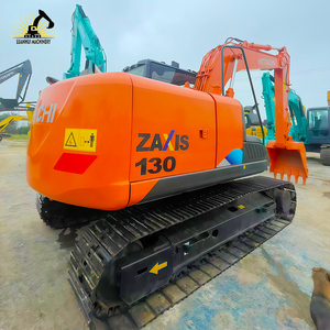 Efficient Medium Crawler Excavator with Good Maneuverability and Versatility Hitachi ZX130 Used Excavator for <b>Construction</b> Work - Product Image 4