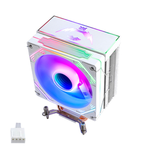 Qiuzsilent sessiz RGB <span class=keywords><strong>CPU</strong></span> HAVA SOĞUTUCU için <span class=keywords><strong>Intel</strong></span> LGA 775-1700 6 bakır ısı boruları 120mm 4Pin PWM <span class=keywords><strong>Fan</strong></span> 160W 2323db evrensel braket - Product Image 4