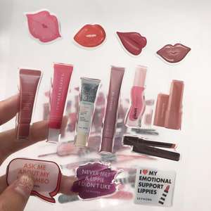 Autocollants en résine époxy transparente adhésive, design de dessin animé OEM, autocollants en forme de dôme - Product Image 2