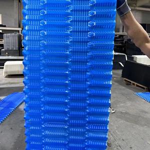 วัสดุเติมในหอทำความเย็น PVC สำหรับระบบ HVAC ออกแบบไหลย้อนกลับ ลดการอุดตัน ใช้งานได้ยาวนาน - Product Image 4