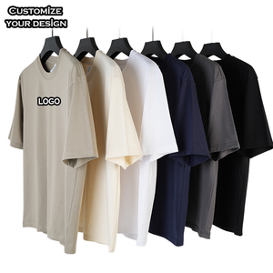 Camiseta de Algodón 100% Personalizada al por Mayor con el Logotipo de su Marca, Camiseta Lisa de Talla Grande para Hombre, Camisetas Casuales de Manga Corta para Hombre - Product Image 3