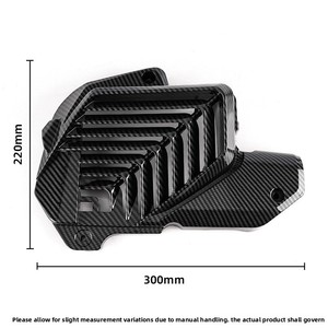 Nouvelles pièces de carrosserie décoratives pour radiateur et réservoir d'eau, accessoires de modification compatibles pour motos ADV160, PCX160, Giorno125 - Product Image 3