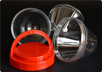 Moule de préforme PET multi-cavités sur mesure de haute précision en acier S136 avec nano-revêtement, à porte de soupape et canaux chauds, pour bouteilles de boissons et de produits huileux