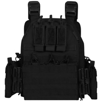 Chaleco Táctico Multifuncional ARTEX MOLLE con Liberación Rápida, Equipo de Seguridad para Entrenamiento al Aire Libre y Caza