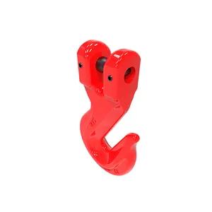 Chain Grab Hook G80 Forged Alloy Steel Clevis Grab Hook /hook For Lifting/forged Chain Hook