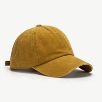 Topi Baseball Klasik Unisex Bahan Katun Dicuci, Cocok untuk Pria Wanita, Model Denim, Dapat Disesuaikan