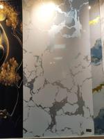 Panneau mural translucide rétroéclairé en PVC, dalle Lumi Stone, étanche, écologique, pour salle de bain, entrepôt, design moderne, décoration intérieure
