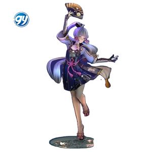 Le nouveau jeu Genshined Impact Anime Kamisato <span class=keywords><strong>Ayaka</strong></span> Miss modèle bidimensionnel jouet figurine poupée cadeau - Product Image 1