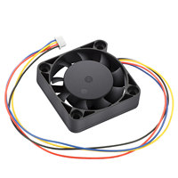 Ventilateur de refroidissement pour boîtier d'ordinateur Gdstime GDA4010 40mm DC 24V 4 broches PWM 3W avec dissipateur thermique en plastique et deux roulements à billes 8500RPM