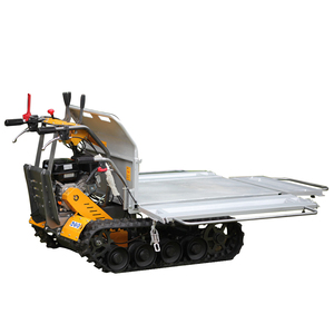 Cheap 500kg <b>Track</b> <b>Dumper</b> Mini Crawler Transporter Rubber Dump Trucks for Sale with EPA China - Product Image 6