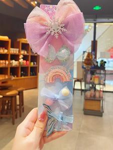 Детский набор заколок для волос для детей с бантом белоснежный головной убор одинаковые аксессуары для волос от <span class=keywords><strong>Frozen</strong></span> - Product Image 4