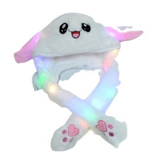 Mũ thỏ bông mềm mại hình thú dễ thương phong cách Hàn Quốc cho bé, có thể nhảy múa - Product Image 3