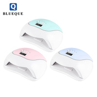 Lampe à ongles UV LED 168W-Séchoir Pro avec 4 minuteries. Durcissement rapide, capteur automatique pour un salon/maison mains libres.
