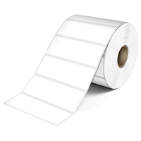 Étiquettes thermiques directes 3x1 pouce, dos noir, 1400 pièces/rouleau, noyau de 25 mm, sans BPA, ligne de déchirement facile, autocollants d'expédition étanches pour codes-barres