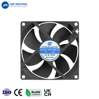 Ventilateur DC sans balais AM9225M12S 92mm 9225 12V, ventilateur axial de refroidissement à 2 fils, faible bruit, haut débit d'air (CFM) pour PC, routeur, amplificateur, logo personnalisé OEM