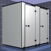 Cabine de toilette imperméable et durable, porte de salle de bain à vendre