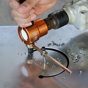 Coupe-tôle à double tête 160AS, ensemble de 5 pièces, multifonctionnel pour la découpe de l'acier inoxydable - Product Image 2