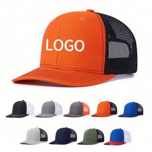 Casquette en maille avec logo personnalisé, réglable, unie, Richardson 112, casquettes de camionneur, Gorras, casquettes snapback, casquettes Richardson - Product Image 1