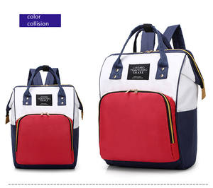 Большая емкость для мамочек для детских подгузников, сумка-рюкзак - Product Image 3