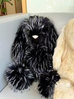 Peluche Lapin Noir Doux et Moelleux, Poupée Lapin Noir Kawaii, Peluche Animale pour Enfants