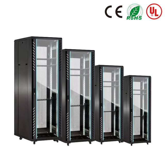 Server Rack 12U 14U 18U 22U 27U 32U 37U 42U 19 Inches Network Switch Equipment Enclosure Data Center Cabinets